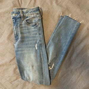 AE Super Hi Rise Jeggings